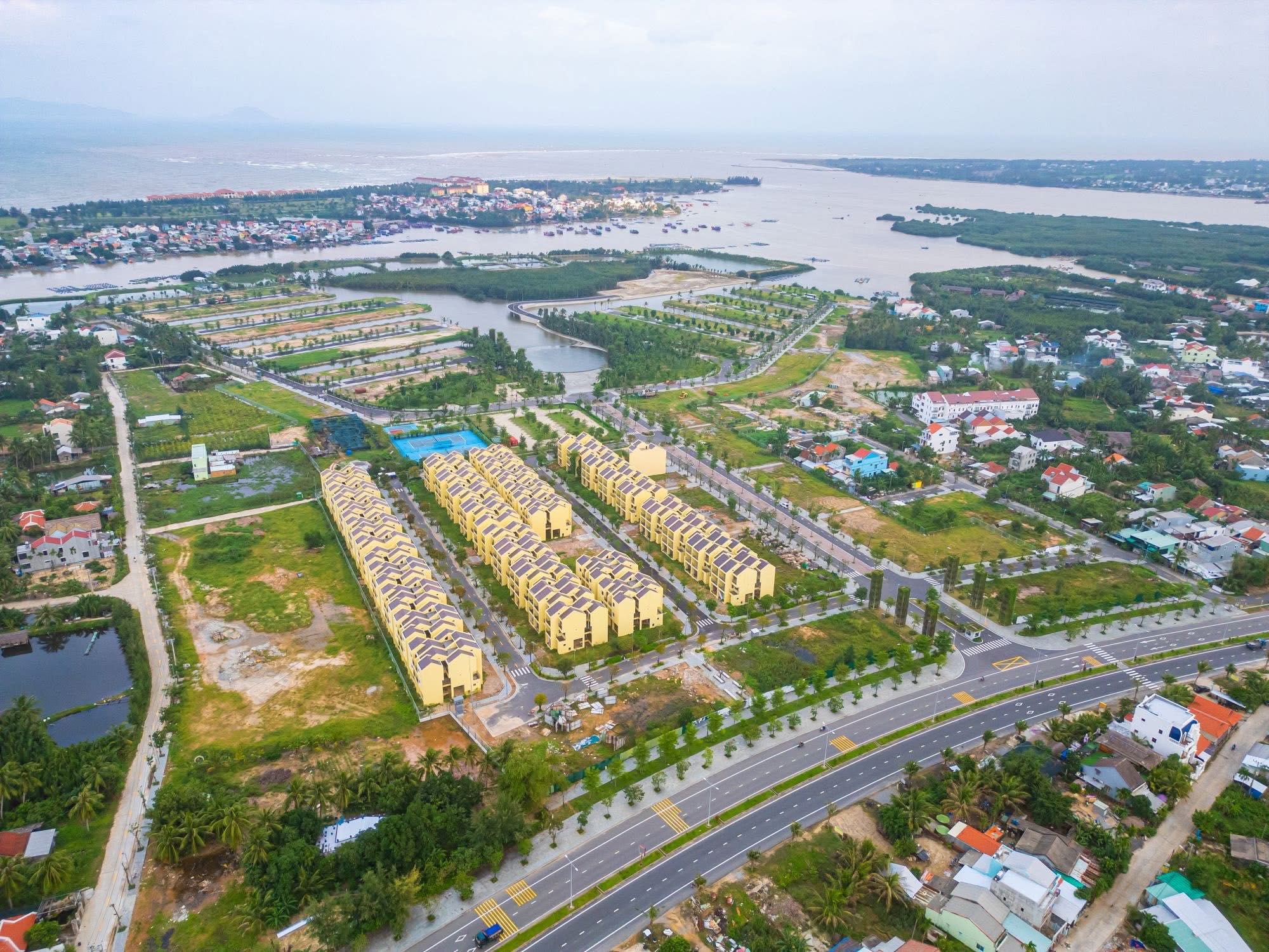 Khu biệt thự mẫu thi công phần thô